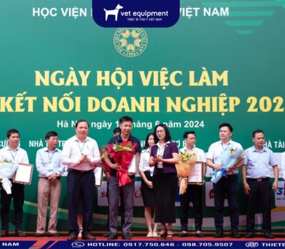 VET EQUIPMENT TẠI “NGÀY HỘI VIỆC LÀM VÀ KẾT NỐI DOANH NGHIỆP NĂM 2024” – HỌC VIỆN NÔNG NGHIỆP VIỆT NAM