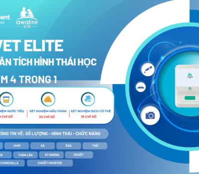 Awalife AI-100Vet Elite: Các chỉ số xét nghiệm