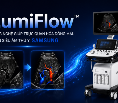 LumiFlow™ – Công nghệ giúp trực quan hóa dòng máu trên siêu âm thú y SAMSUNG