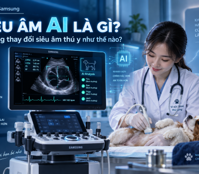 Siêu âm AI là gì? AI đang thay đổi siêu âm thú y như thế nào?